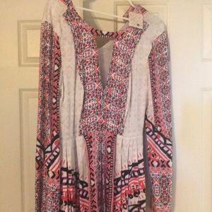 New with tags hi low boho chic dress